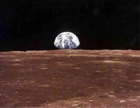 Earth from Its Moon