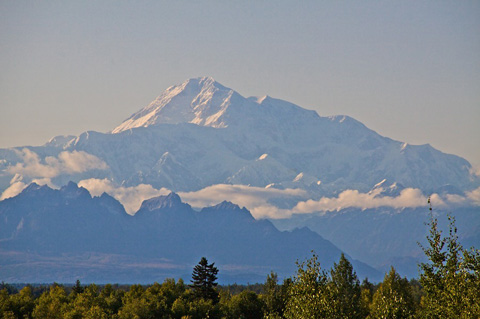 Click to enlarge Denali from Talkeetna
