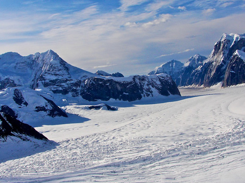 Outcrops Around a Glacier (Photo Courtesy of John Dodson)