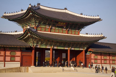 Gwanghwamun, the Main Gate of Gyeongbok Palace
