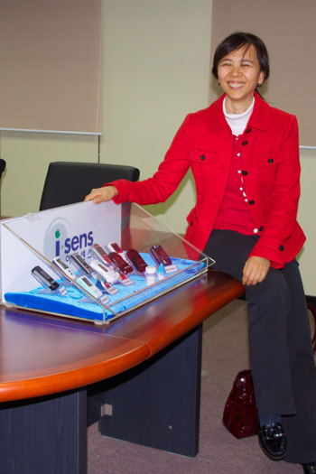 My Hostess in Korea, Margaret Leesong of i-SENS