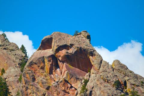 The Rocks Above the Goshawk Ridge