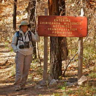 Sharon Enters the Chiricahua Wilderness