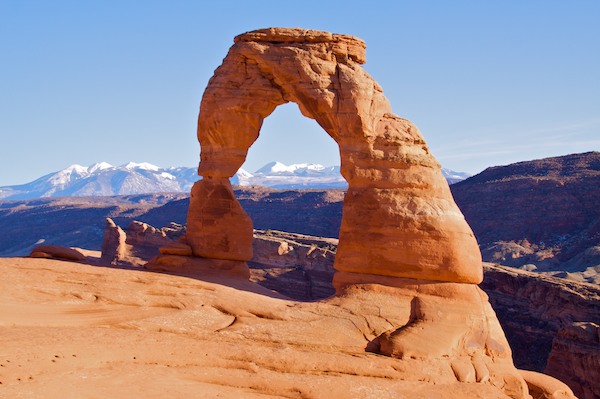 Delicate Arch in Southern Utah